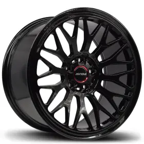Av4418855h35gbk Avid1 18x8.5 Gloss Black Wheel Av44 5x4.5 35