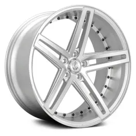 9022blnk20ex20sm-5x120 Axe Ex20 Silver Machined Face 22x9 20 5x120 74.1 Wheel Single Rim
