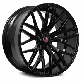 922blnk20ex30bk Axe Ex30 Gloss Black 22 Inch 5x115 Staggered Wheels Set Of Rims