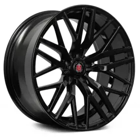 922blnk35ex30bk Axe Ex30 Gloss Black 22x9 5x120 35 Wheel Single Rim