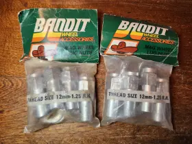 12mm-1.50 Bandit 8856-44 8 Nos Wheel Accessories Ext. Long Mag Lug Nuts Rh
