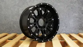 Bo279065500br Bby Big Nutz Gloss Black 17x9 6x139.7 Wheel Single Rim