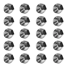 Bcp1075 Bcp Fasteners Twenty 20 7/16-20 Zinc Plated Open End Acorn Lug Nuts 3/4 Inch Hex