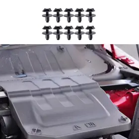 Bcsmmcar 160518819578 10x Push Clips Rivet Retainer For Jaguar Xf Land Rover Bumper Engine Hood Fender