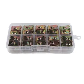 Cxlmx80 Bcsmmcar Steel Speed Fasteners U Style Nuts Clips For Car Bumper Fender Guard Plate Clamp