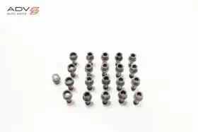 Wht001815 Bentley 06-12 Continental Wheel Rim Lug Nut Bolt And Anti Theft Lock Key Oem -set