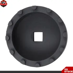 Ber811395 Berliii 31520 For 2019 Dodge Ram 3500 4500 5500 12 Pin Axle Nut Socket 1/2 Inch Drive Black