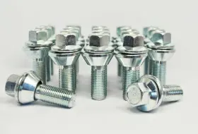 M12x1.25 Bimecc A39le 16 Wobble Bolts 12x1.25 Lugs Alloy Wheels Rims Variable Pcd 17 Hex