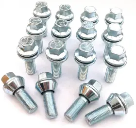 Sonb1000a1067 Bimecc B48le 16 M12x1.5 Wobble Nuts 12x1.5 Lug Alloy Wheels Rims Variable Pcd 17 Hex