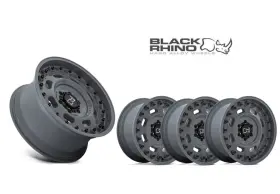 1895axl-86140g12 Black Rhino 18 Grey Wheels Millitary Arsenal Artillery Fit Toyota Trd Tacoma 6