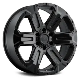 2090wka-85127m71 Black Rhino Wanaka Wheel 20x9 -18 5x127 71.5 Single Rim