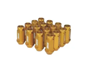 Bwr-ln-prv2 Blackworks Racing Purple Aluminum Lug Nuts 12x1.5mm 16 Pcs V2