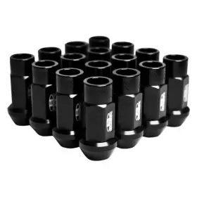 Bxac-00106-ssbk Blox Racing Cone Seat Forged Lug Nuts For Chevy Geo Infiniti Jeep Mercury Nissan