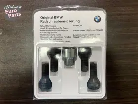 36132453961 Bmw 2453961 Genuine Oem Wheel Lock Bolt Set With Key 2006-22 X5 X6 3 4 5 6 7