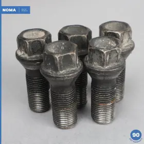 6781151 Bmw 11-16 528i F10 Rear Or Front Wheel Rim Rims Bolts Lug Set Of 5 Oem