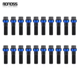 Mb15125-2009 Bonoss 20pc 60mm Longer Wheel Bolts 15x1.25 For Mercedes Gle Gle53 Gle63 W. 12.9 Grade