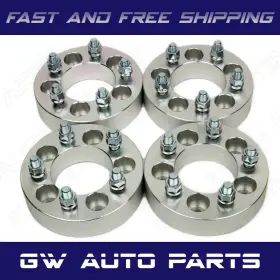 Wsa4-5450i-0102-74 Bwa 4 Pcs Wheel Spacer Adapters 5x4.5 To Thick 3 Inch Cb 74mm Stud 1/2 -20