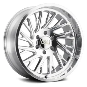 9114-22283p Cali Offroad 9114 Purge Wheel 22x12 -51 6x139.7 106 Polished Single Rim