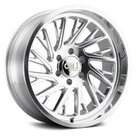 9114-24481p Cali Offroad 9114 Purge Wheel 24x14 -76 8x165.1 125.2 Polished Single Rim