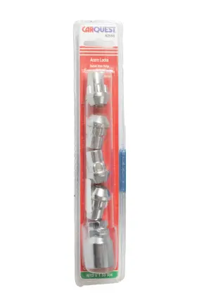 82558 Carquest Acorn Locks Socket Style Bulge Lug Nuts M12 X 1.50 Rh Part Number