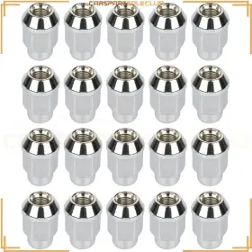 9989346 Carspartsaleclub 20 Pcs 7/16-20 Wheel Lug Nuts For 1957-1978 1980-1982 Chevrolet Corvette