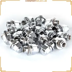 9989763 Carspartsaleclub 20x1.18 Inch Mag Style Lug Nuts With Washer 12x1.5 For Toyota Corolla