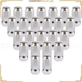 M14x1.5 Carspartsaleclub 9989777 24 Pcs Conical Seat 60 Degree Lug Nuts For Chevrolet Suburban 1500