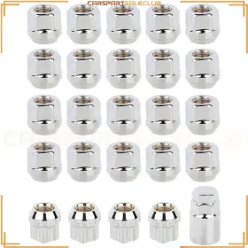 M12x1.5 Carspartsaleclub 9992223 20 Lug Nuts 4 X Locking 1 Key For Toyota 4runner Lexus Gx460