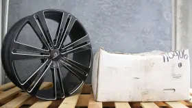 Clv-16249061351397 Cavallo 25bmw Clv-16 Gloss Black Milled 24x9 25 6x135 Wheel Single Rim