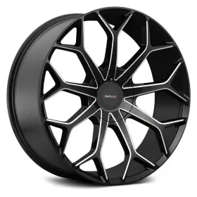 Clv-22208551121143 Cavallo 35gbm Clv-22 Wheels 20x8.5 35 5x112 74.1 Black Rims Set Of 4