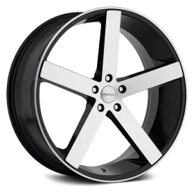 Clv-522905112 Cavallo 35bm Clv-5 Wheel 22x9 35 5x112 66.56 Black Single Rim