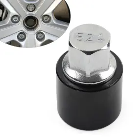 Cbdtimes 550746264605 1x Locking Wheel Nut Key Anti-theft Screw Tool For Vw Golf Jetta Passat 524
