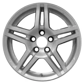 Alyad019u20 Cci For Acura Tl 07-08 Double 5-spoke Silver 17x8 Alloy Factory Wheel Remanufactured