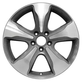 Alyad052u35 Cci For Acura Mdx 14-16 Alloy Factory Wheel 5-spoke Machined And Medium Charcoal