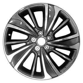 Alyad071u35 Cci For Acura Mdx 17 10 Alloy Factory Wheel Spiral-spoke Machined And Charcoal 20x8