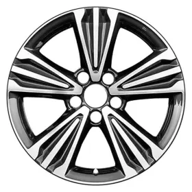Alyad075u35 Cci For Acura Mdx 17-18 Alloy Factory Wheel 5-spoke Machined And Dark Charcoal