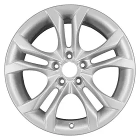 Alyaw039u20 Cci For Audi S4 10-16 Alloy Factory Wheel 5 V-spoke Bright Silver Face 18x8