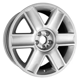 Alyax028u20 Cci For Audi Tt 03-06 Alloy Factory Wheel 6 I-spoke Sparkle Silver Acrylic 17x7.5