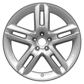 Alyax076u20 Cci For Audi A6 14-17 Alloy Factory Wheel Double 5-spoke Bright Silver Metallic