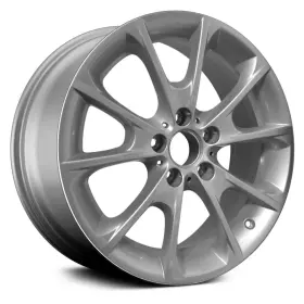 Alybu042u20 Cci For Bmw 340i 2016 5 V-spoke Silver 18x8 Alloy Factory Wheel Remanufactured