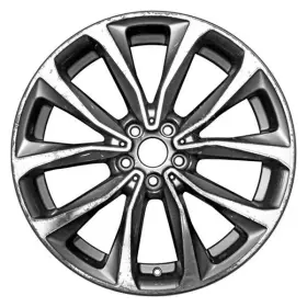 Alyby075u10 Cci For Bmw X3 18 Alloy Factory Wheel 5 V-spoke Gray Metallic W Machined Accents