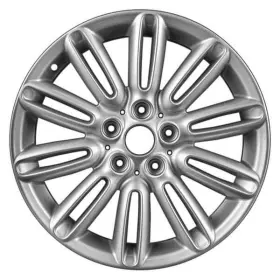 Alyca063u20 Cci 10 Double I-spoke Silver 17x7 Alloy Factory Wheel Remanufactured