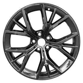 Alycz079u46 Cci Triple 5-spoke Black W Emblem 19x8 Alloy Factory Wheel Remanufactured