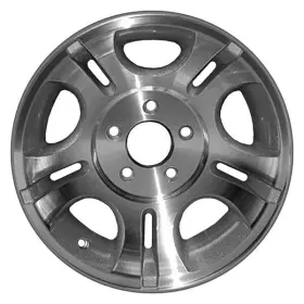 Alyfc046u10u1 Cci For Ford Ranger 00-09 Alloy Factory Wheel 5-slot Sparkle Silver 15x7