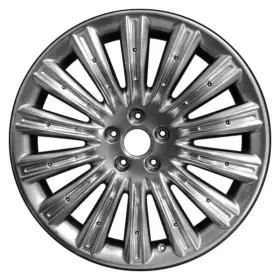 Alyfj060u78 Cci For Lincoln Mks 13-16 Alloy Factory Wheel 14 I-spoke Smoked Silver 20x8