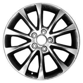 Alyfn038u35 Cci For Ford Fusion 16-17 Alloy Factory Wheel 5 V-spoke Medium Metallic Silver W