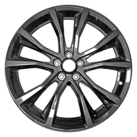 Alyfn058u30 Cci For Ford Explorer 17 Alloy Factory Wheel 5 V-spoke Dark Charcoal Metallic 20x8.5