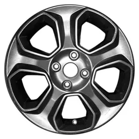 Alyfo021u30 Cci For Ford Ecosport 18 Alloy Factory Wheel 5-slot Dark Charcoal Metallic 16x6.5