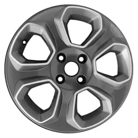 Alyfo021u31 Cci For Ford Ecosport 18 5-slot Charcoal 16x6.5 Alloy Factory Wheel Remanufactured