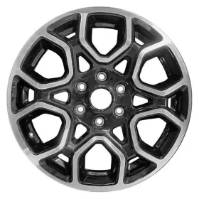 Alyfp069u45 Cci For Ford F-150 21-24 Alloy Factory Wheel 5 Spider-spoke Gloss Black W Machined